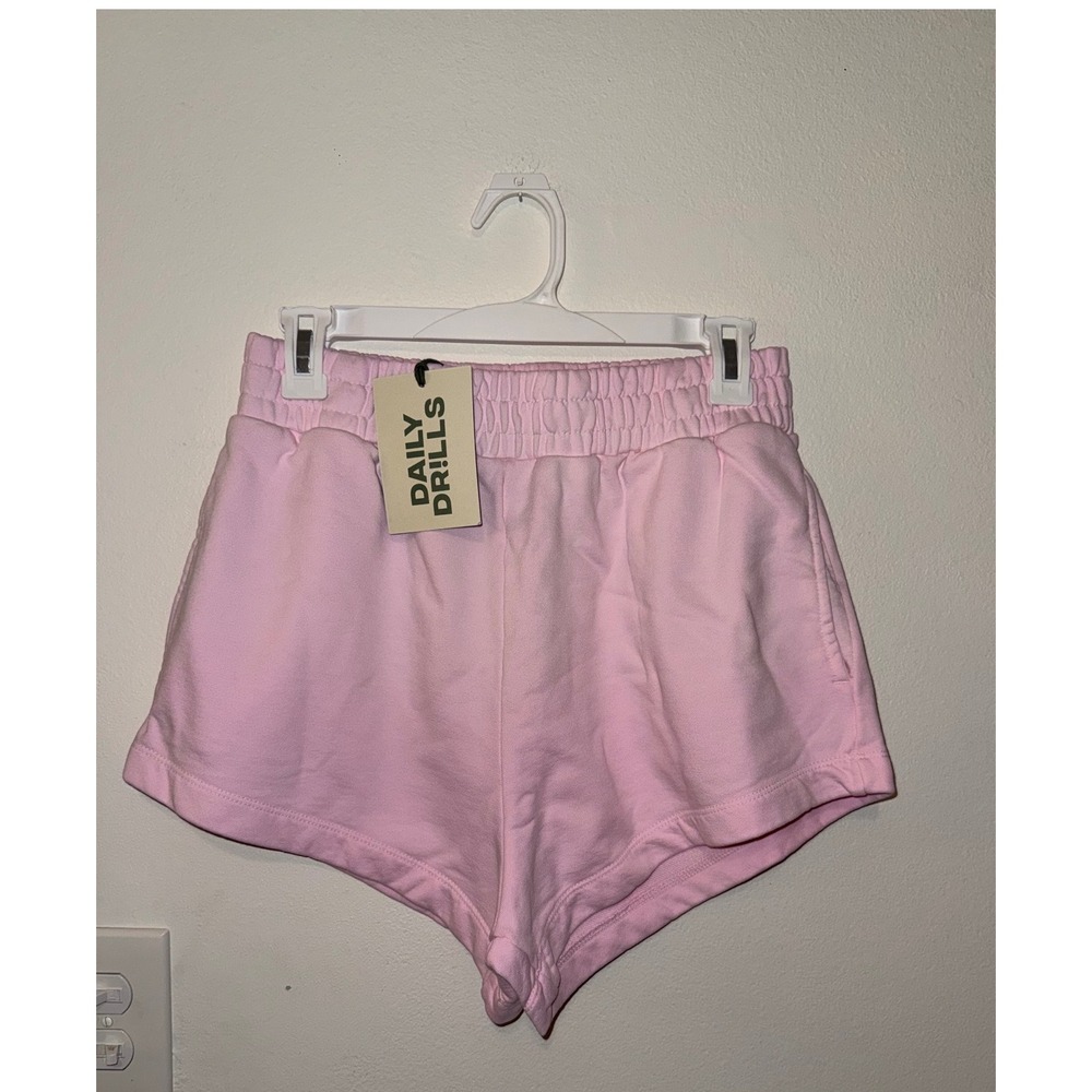 Daily Drills Super Shorts Sunbleached Cupid Monochrome Patch Size XS/S NIB